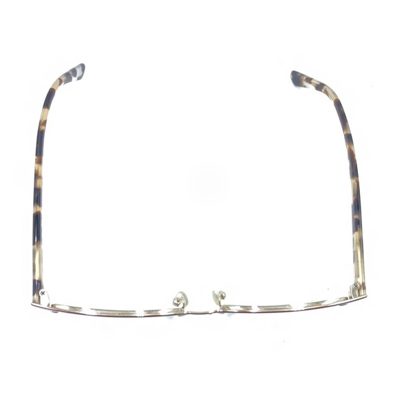 Prada Brown Tortoise Gold Half Frame Eyeglasses Frames 52-17 145 Italy Designer - Picture 3 of 12